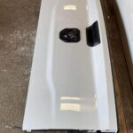 2019–2024 Dodge Ram 1500 2500 3500 White Tailgate Assembly with Black RAM Badge and Black Handle