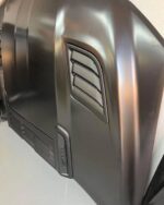 2019–2024 Dodge Ram 1500 TRX Style Matte Black Hood with Air Vents - Image 2
