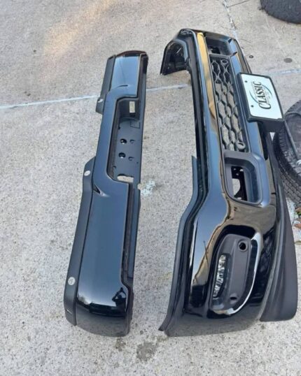 2019–2024 Ram 2500 3500 OEM Black Front and Rear Bumper Package Heavy-Duty Truck Replacement