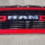2019–2022 RAM 1500 Flame Red & Black Front Grille
