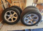 20-Inch Chrome-Clad Alloy Wheels for Dodge RAM 1500 – $1,599