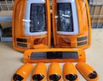 Buy 2009–2018 Dodge Ram Color-Matched Tail Lights & 3rd Brake Light | Bright Orange