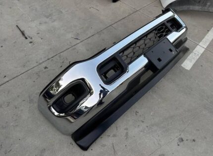 Chrome front bumper assembly for 2019-2026 Dodge Ram 2500 and 3500 trucks